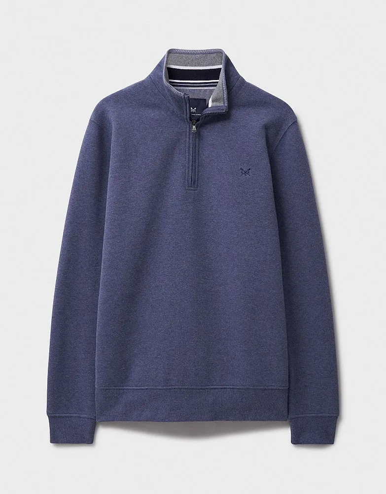 Crew Clothing Classic Half Zip Sweatshirt