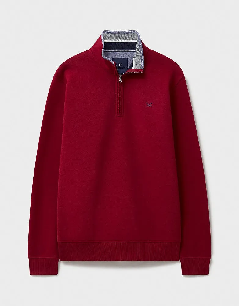 Crew Clothing Classic Half Zip Sweatshirt