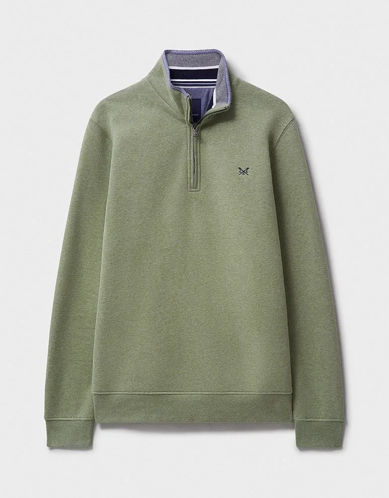 Crew Clothing Classic Half Zip Sweatshirt