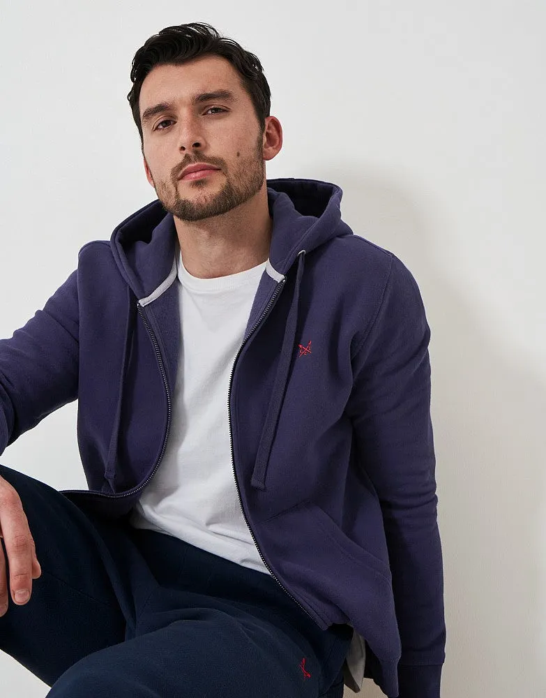 Crew Clothing Crossed Oars Zip Hoodie
