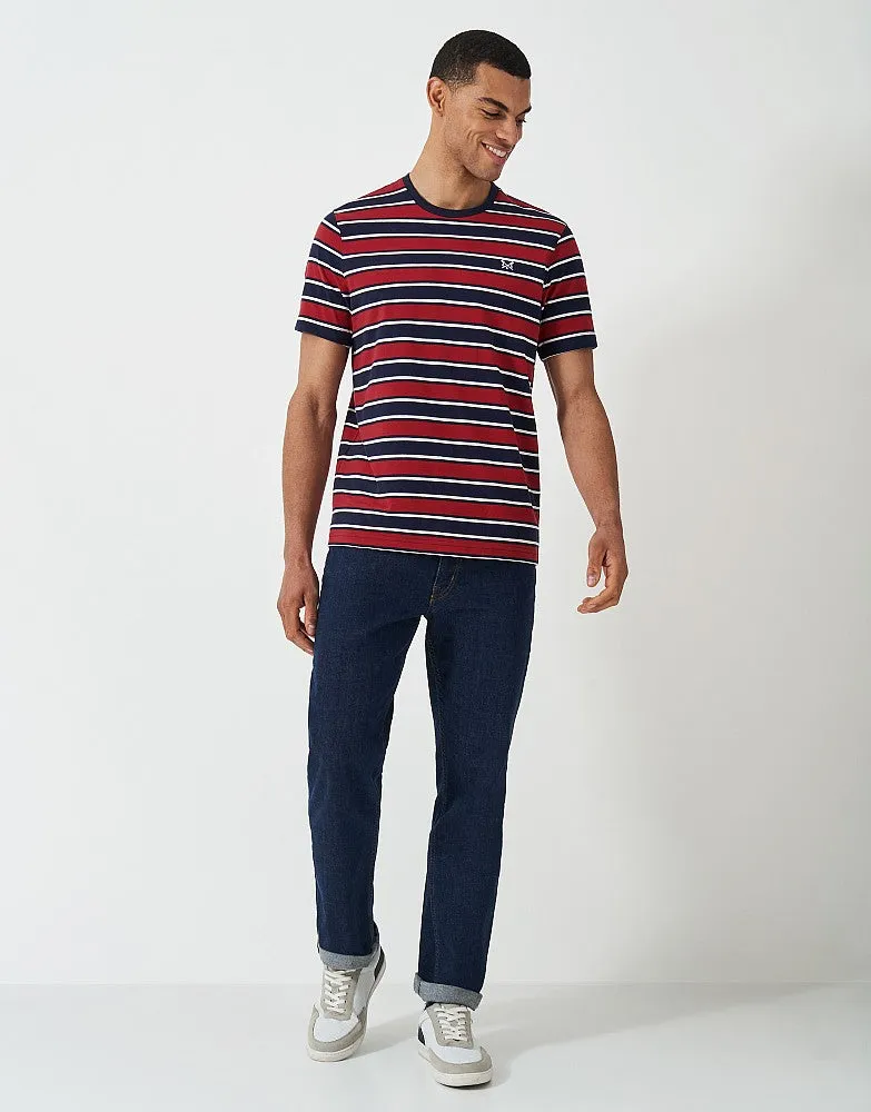 Crew Clothing Gabriel Stripe T-Shirt