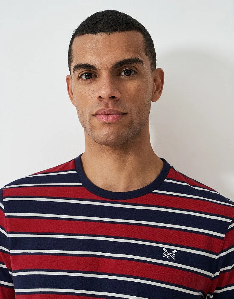 Crew Clothing Gabriel Stripe T-Shirt