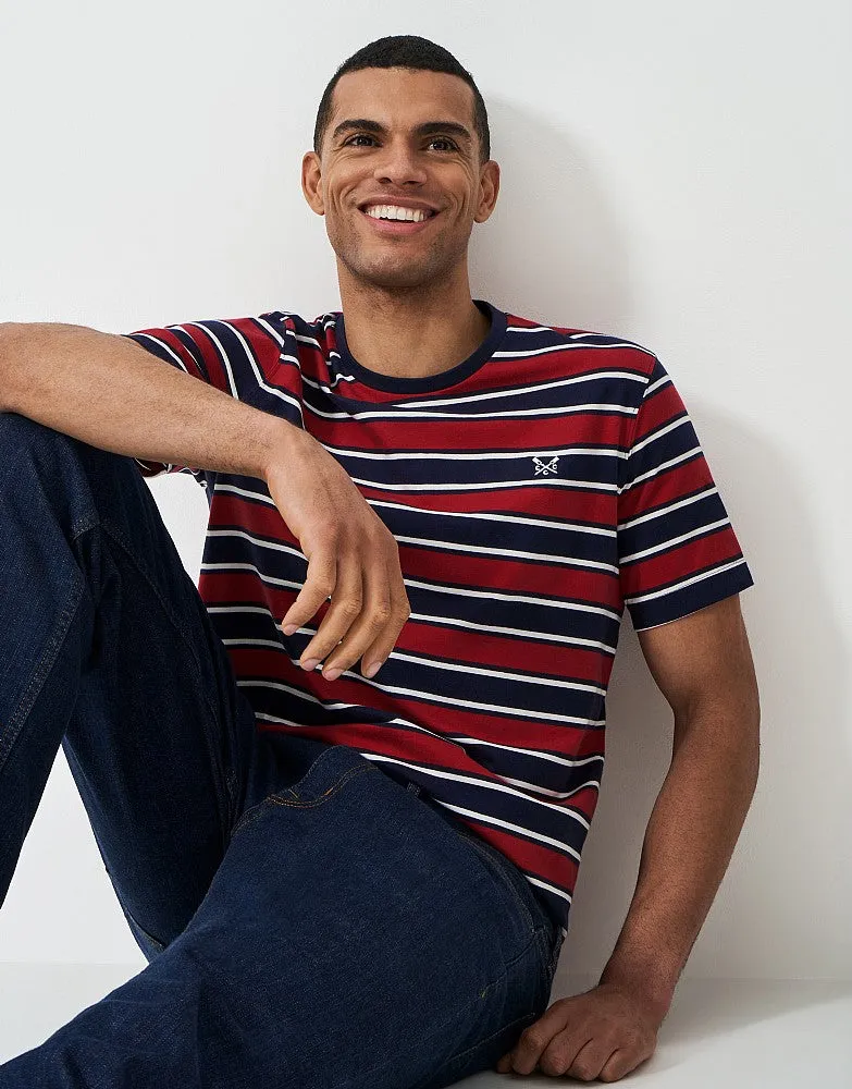Crew Clothing Gabriel Stripe T-Shirt