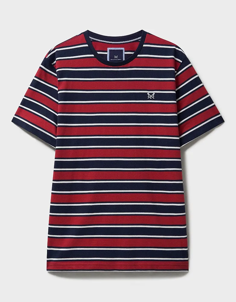 Crew Clothing Gabriel Stripe T-Shirt