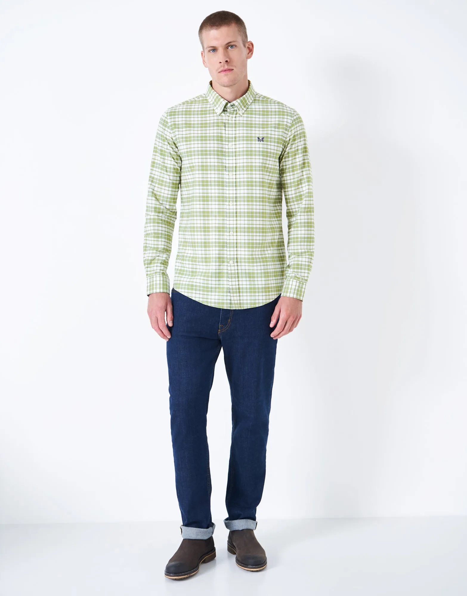 Crew Clothing Georgie Oxford Check Shirt