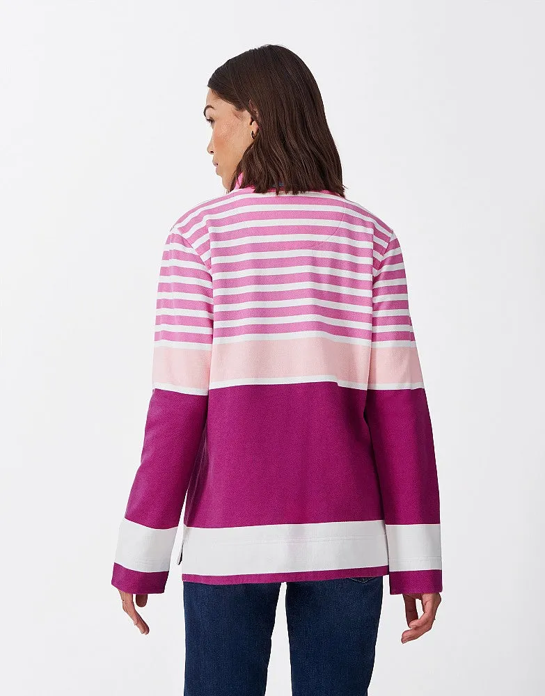 Crew Clothing Half Button Sweatshirt