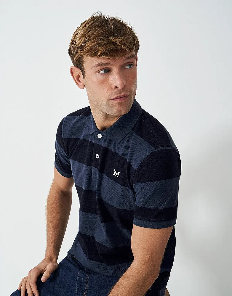 Crew Clothing Heritage Stripe Polo Shirt