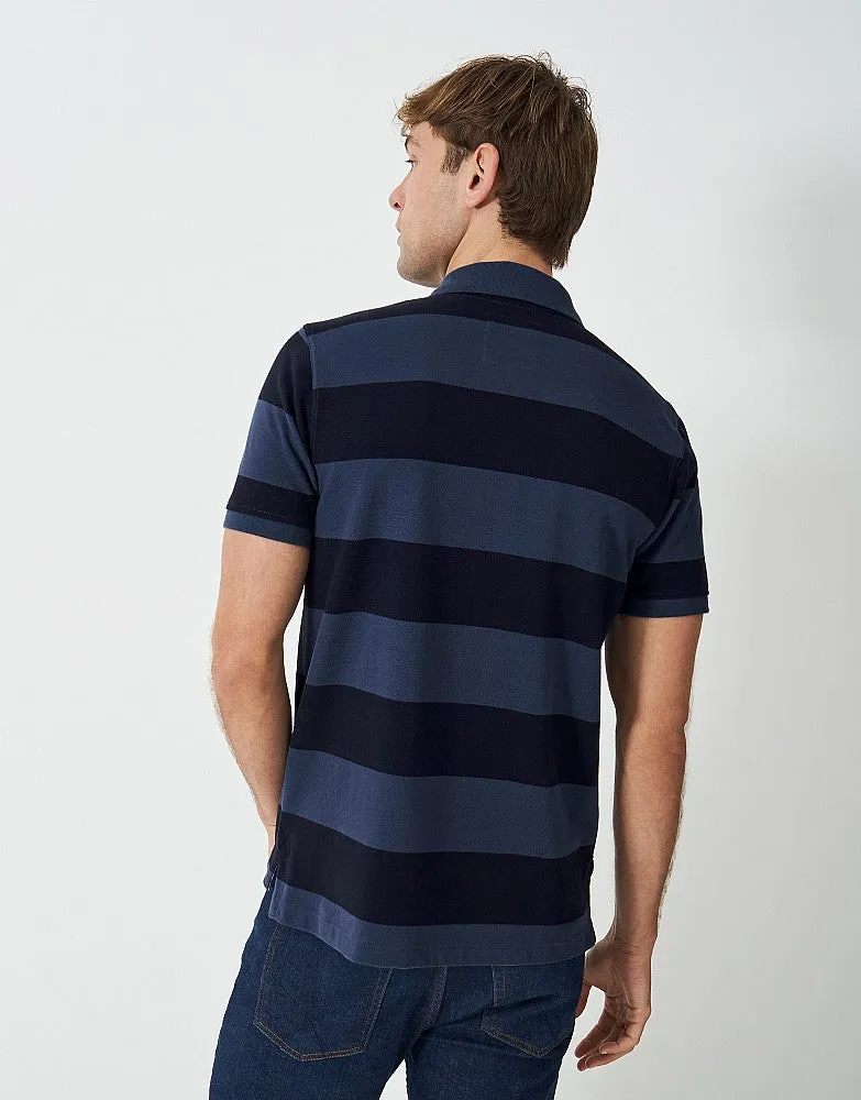 Crew Clothing Heritage Stripe Polo Shirt