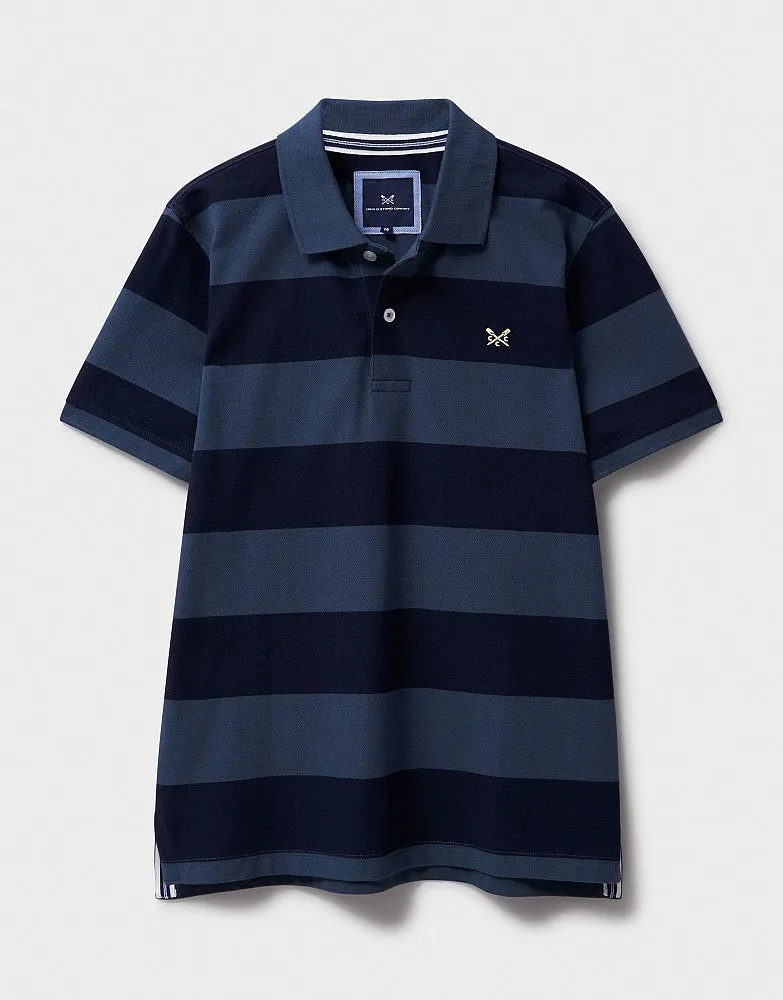 Crew Clothing Heritage Stripe Polo Shirt