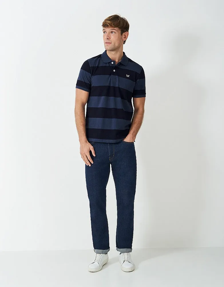 Crew Clothing Heritage Stripe Polo Shirt