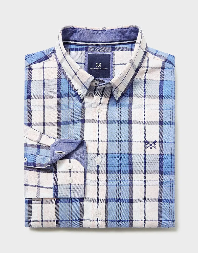 Crew Clothing Marshall Brushed Check Slim Fit Shirt