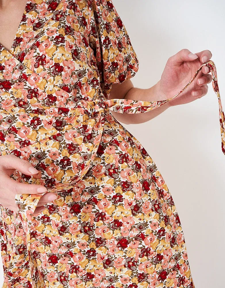 Crew Clothing Melanie Wrap Dress