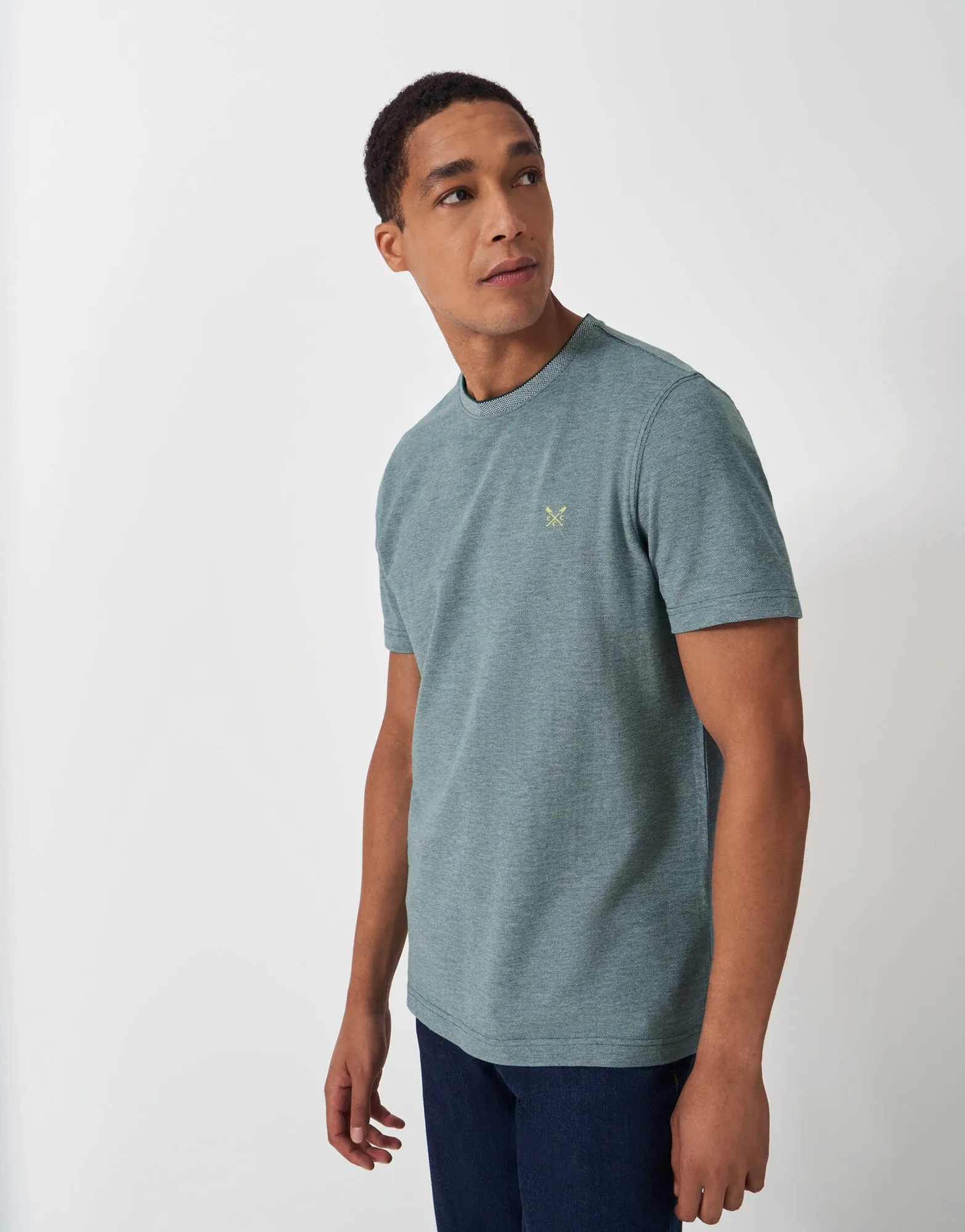 Crew Clothing Oxford T-Shirt