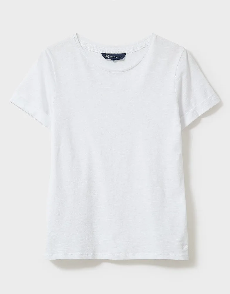 Crew Clothing Perfect Crew Neck Slub T-Shirt