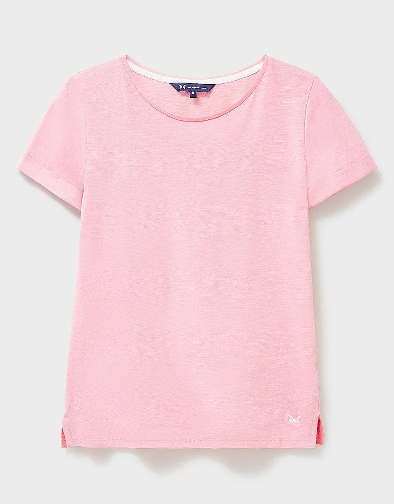 Crew Clothing Perfect Crew Neck Slub T-Shirt