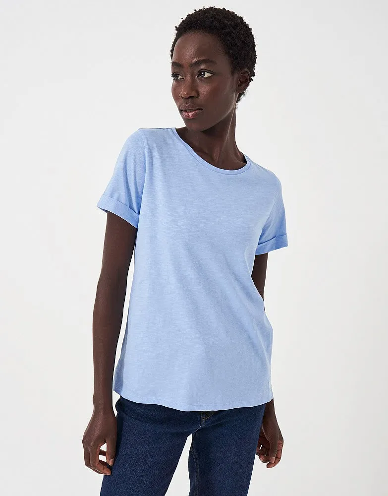 Crew Clothing Perfect Crew Neck Slub T-Shirt