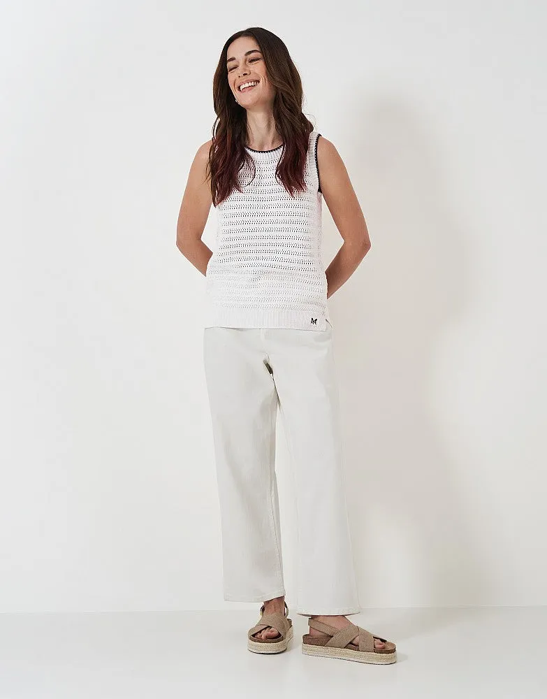 Crew Clothing Rya Stitchy Vest