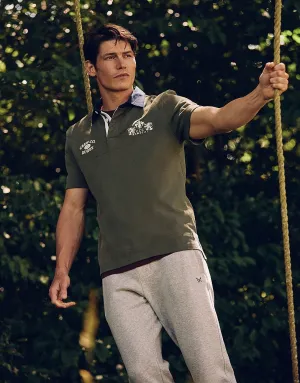 Crew Clothing Short Sleeve Crew Patch Rugby Shirt