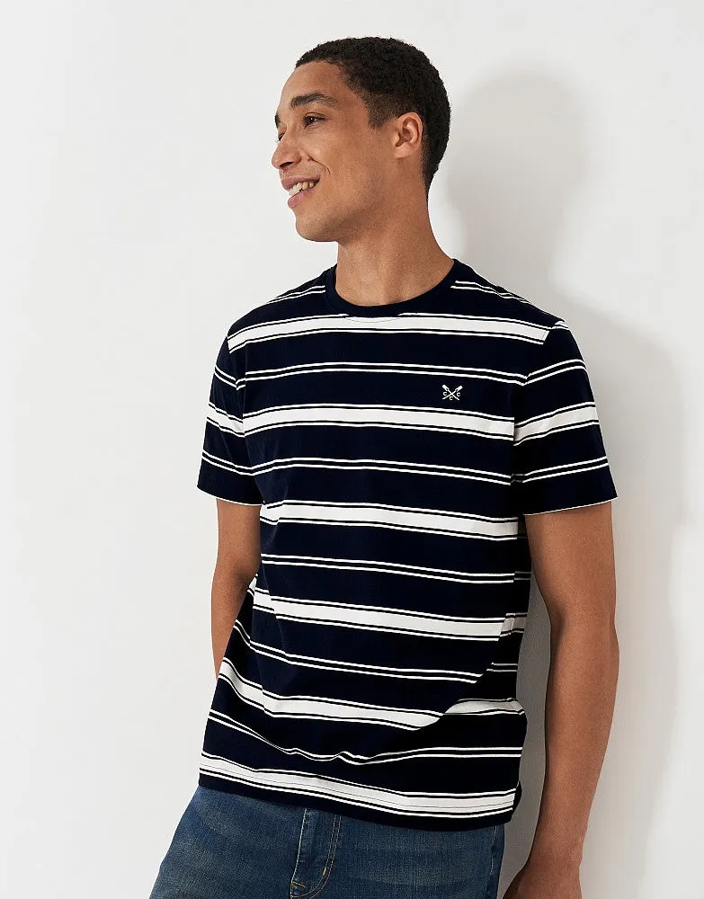 Crew Clothing Short Sleeve Stripe T-shirt