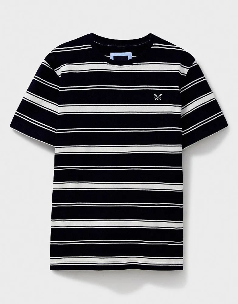 Crew Clothing Short Sleeve Stripe T-shirt