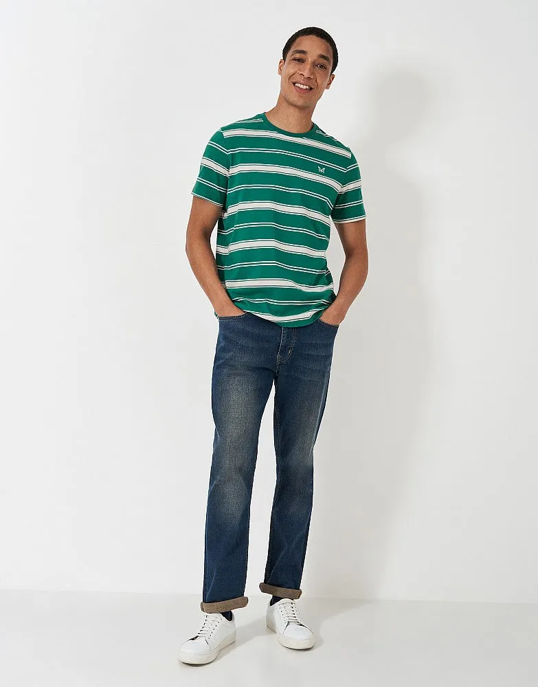 Crew Clothing Short Sleeve Stripe T-shirt