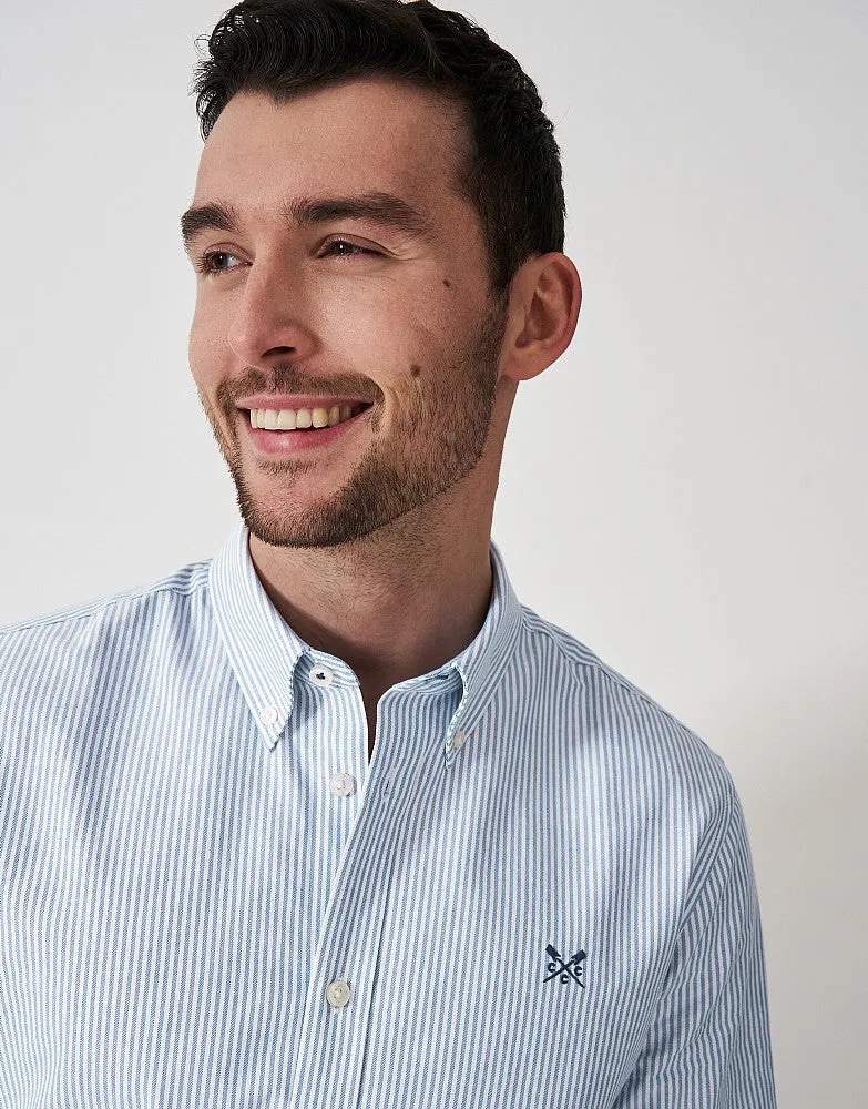 Crew Clothing Slim Fit Oxford Stripe Shirt