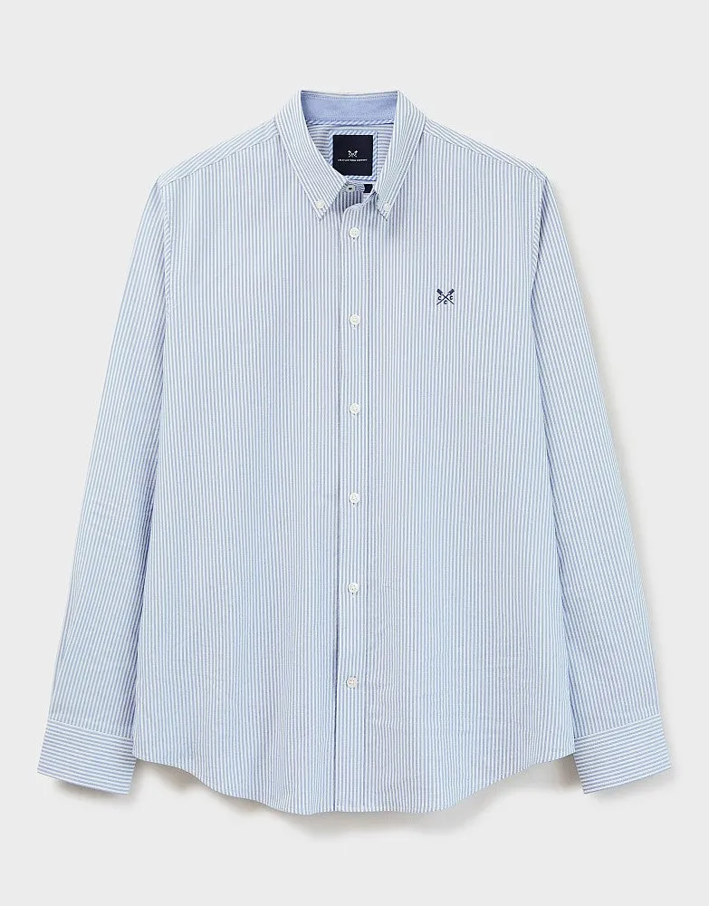 Crew Clothing Slim Fit Oxford Stripe Shirt