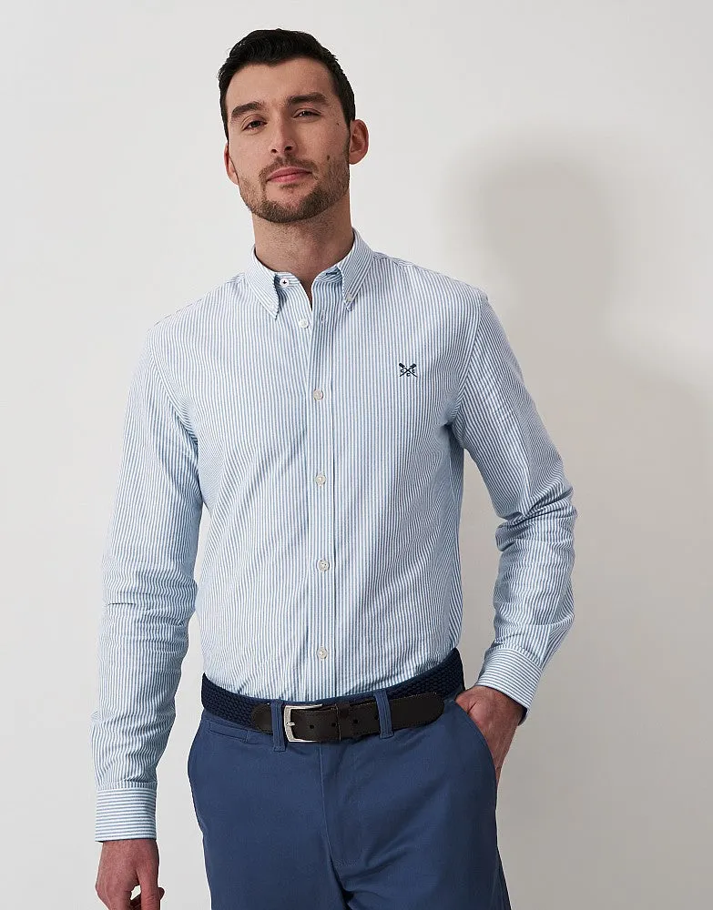 Crew Clothing Slim Fit Oxford Stripe Shirt
