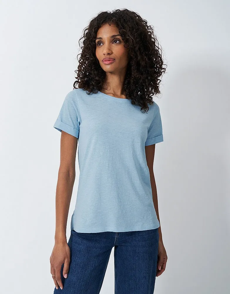 Crew Clothing Slub Crew Neck T-Shirt