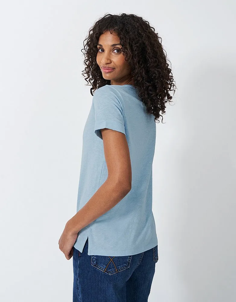 Crew Clothing Slub Crew Neck T-Shirt