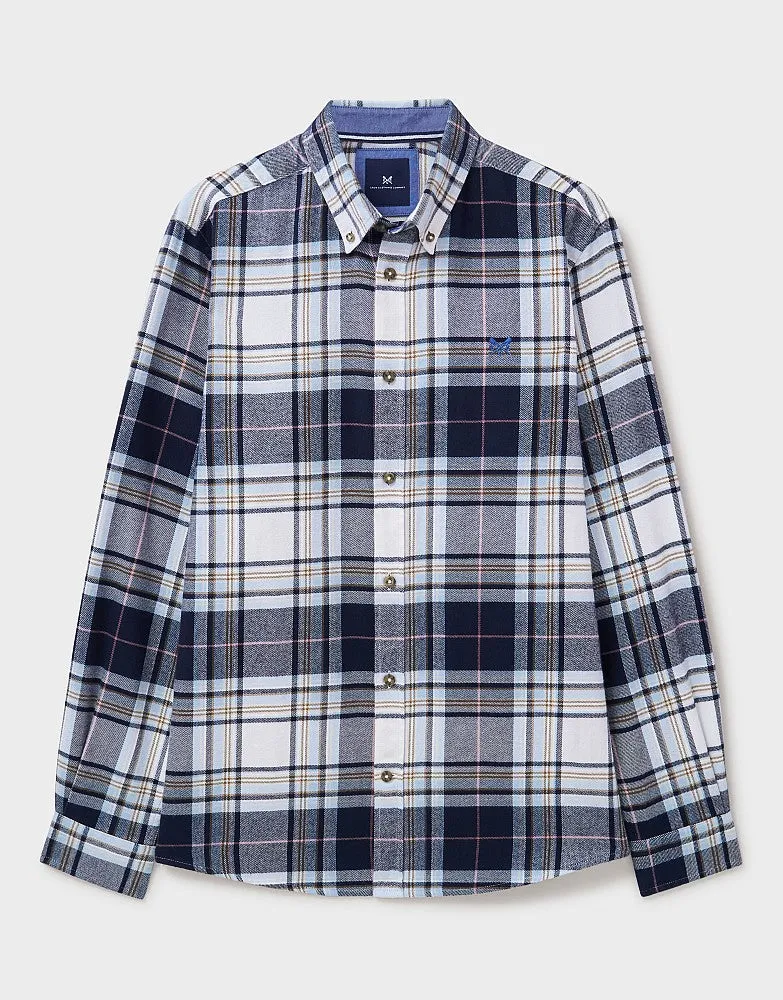Crew Clothing Spencer Check Flannel Shirt