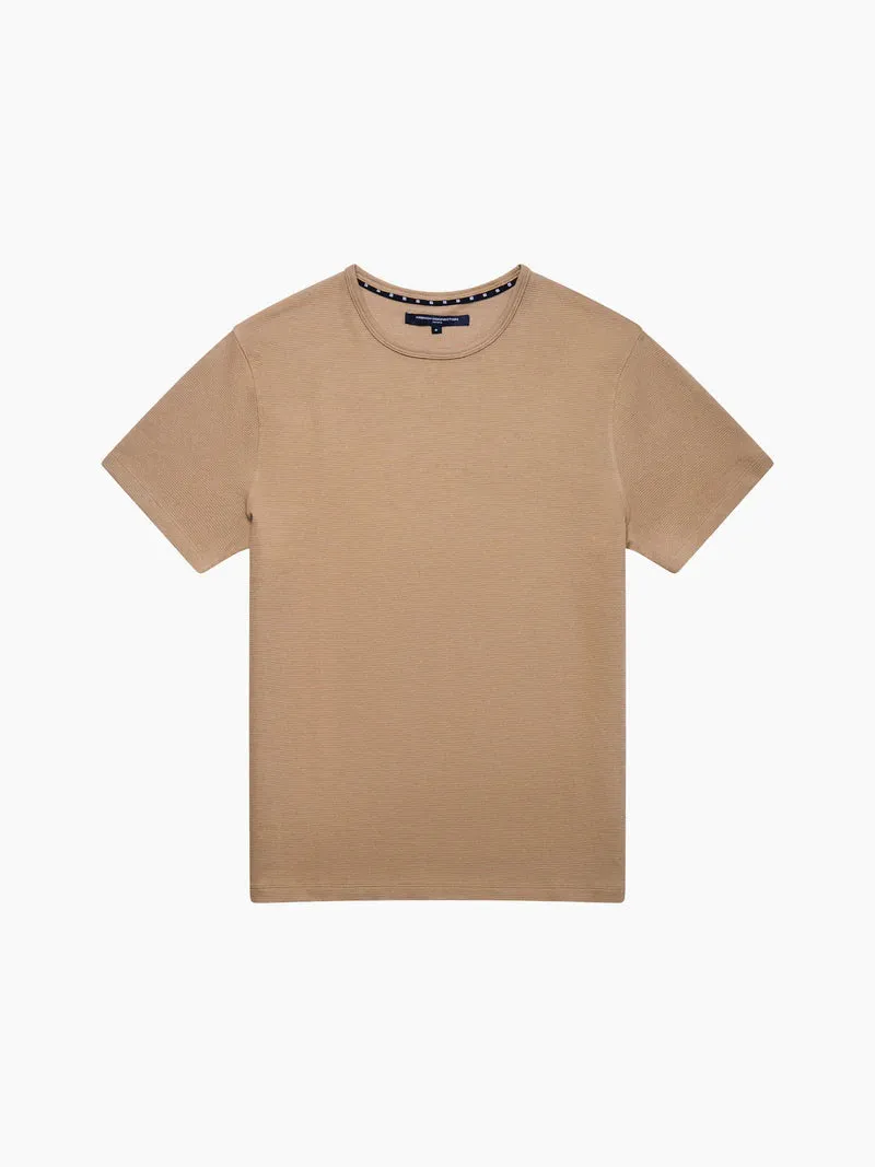 French Connection Short Sleeve Ottoman Texture T-Shirt