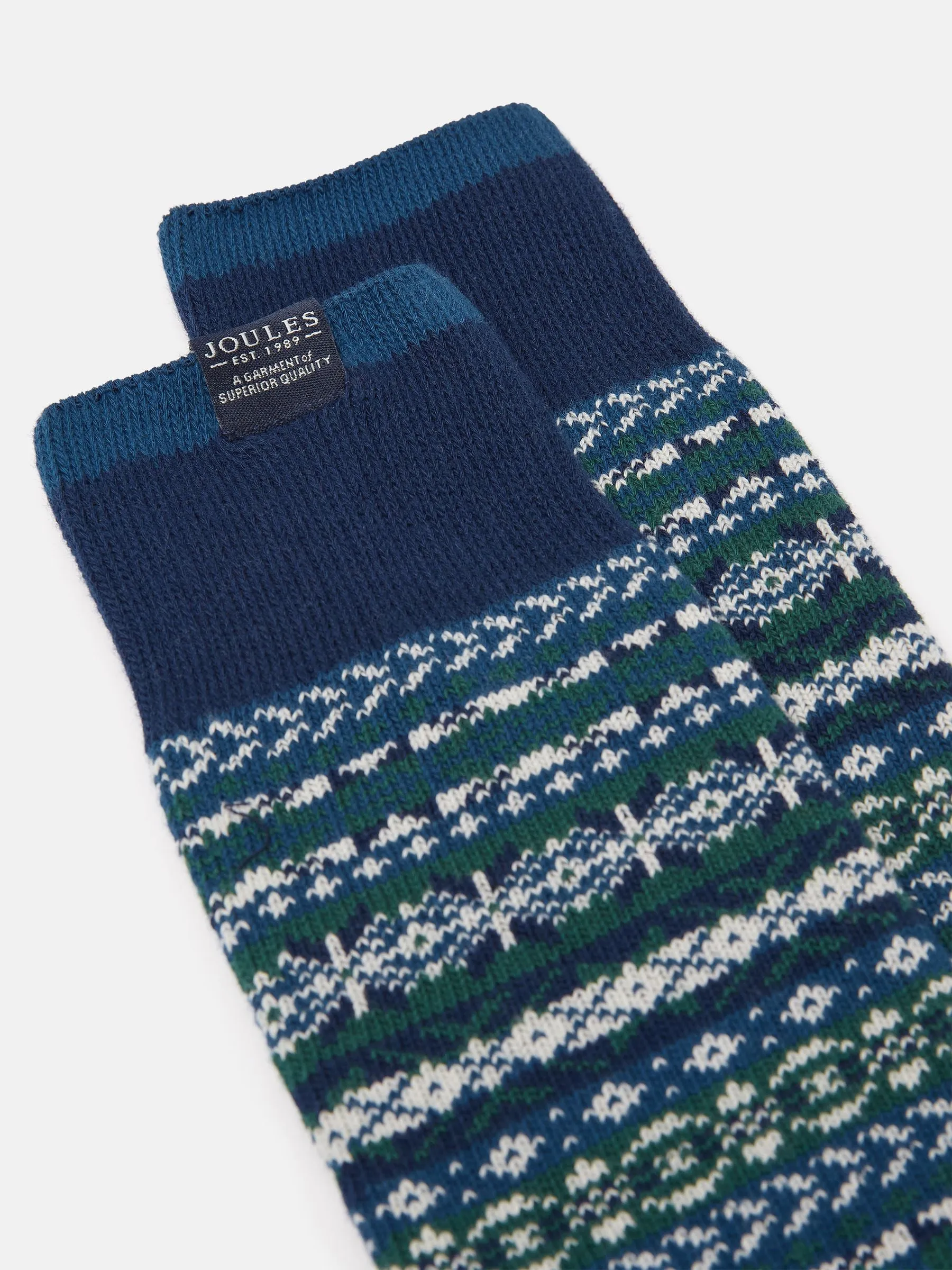 Joules Alby Fair Isle Socks