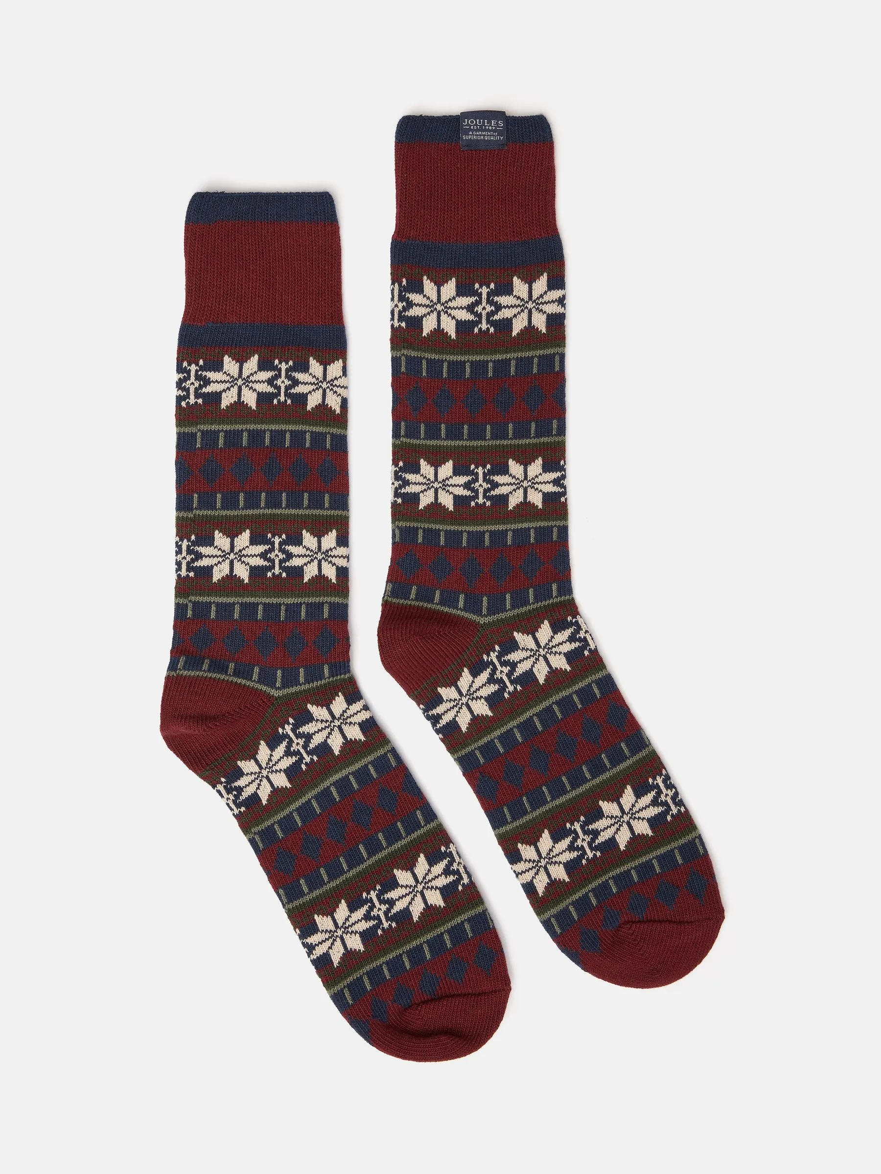 Joules Alby Fair Isle Socks