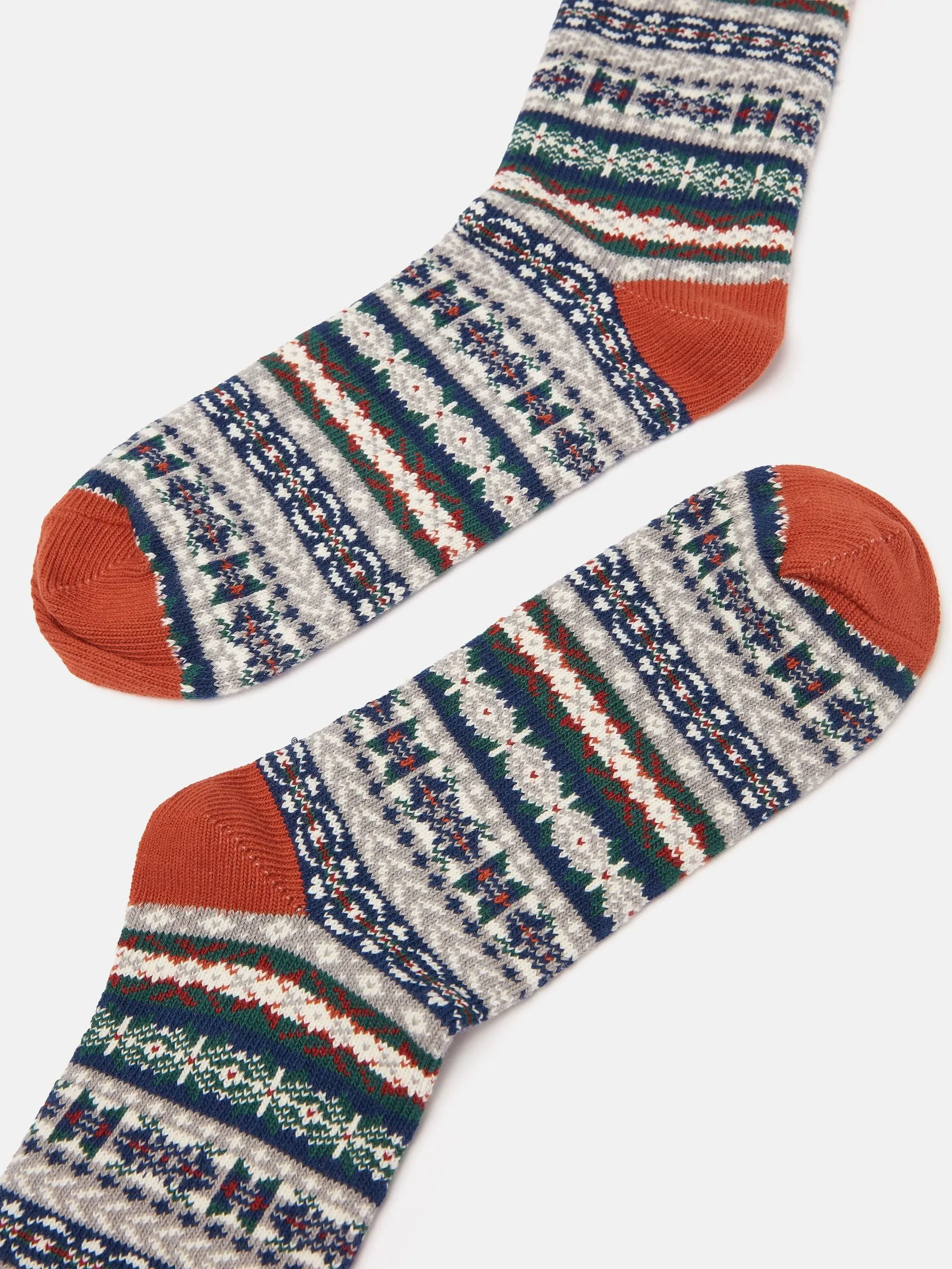 Joules Alby Fair Isle Socks