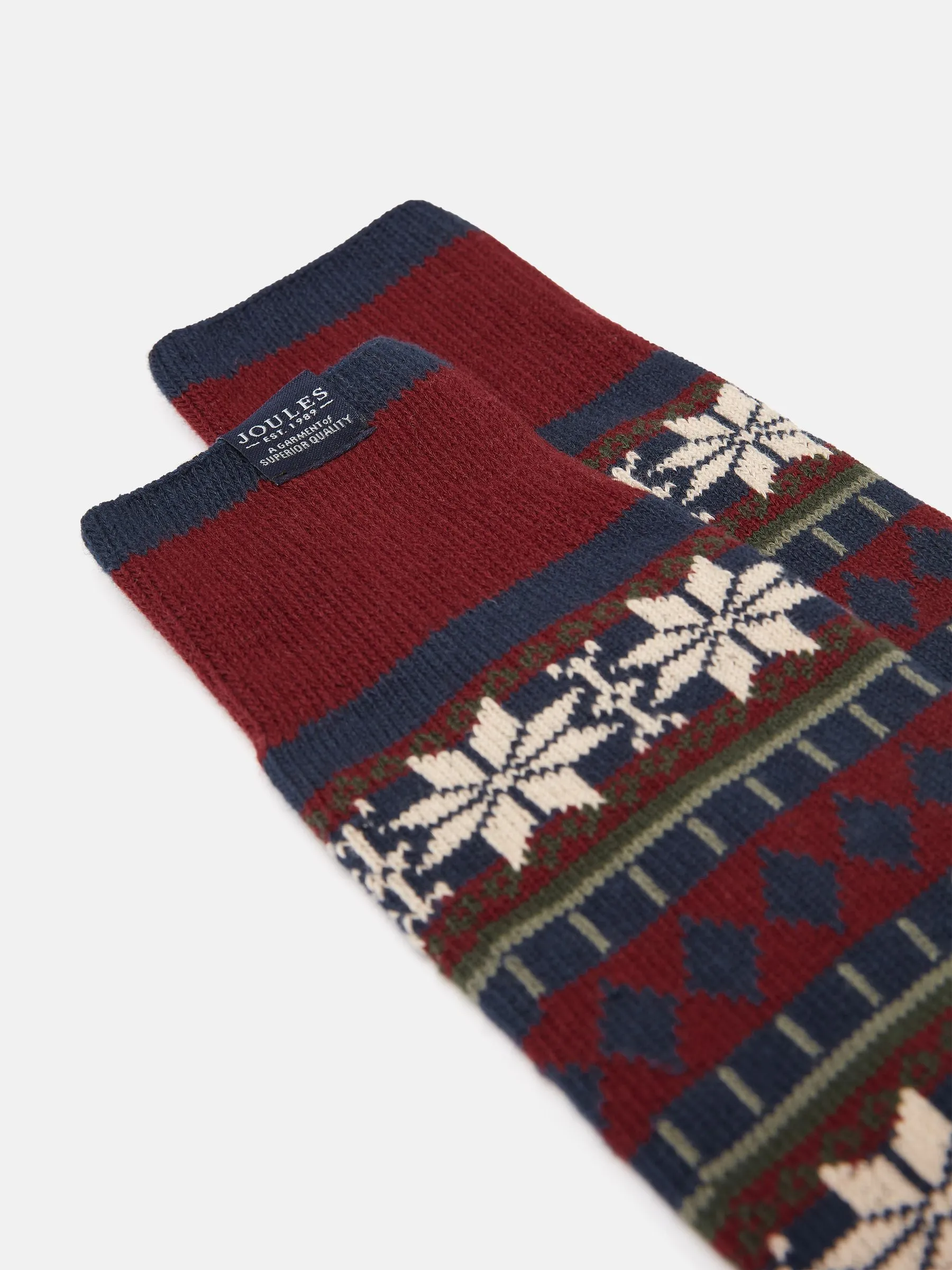Joules Alby Fair Isle Socks