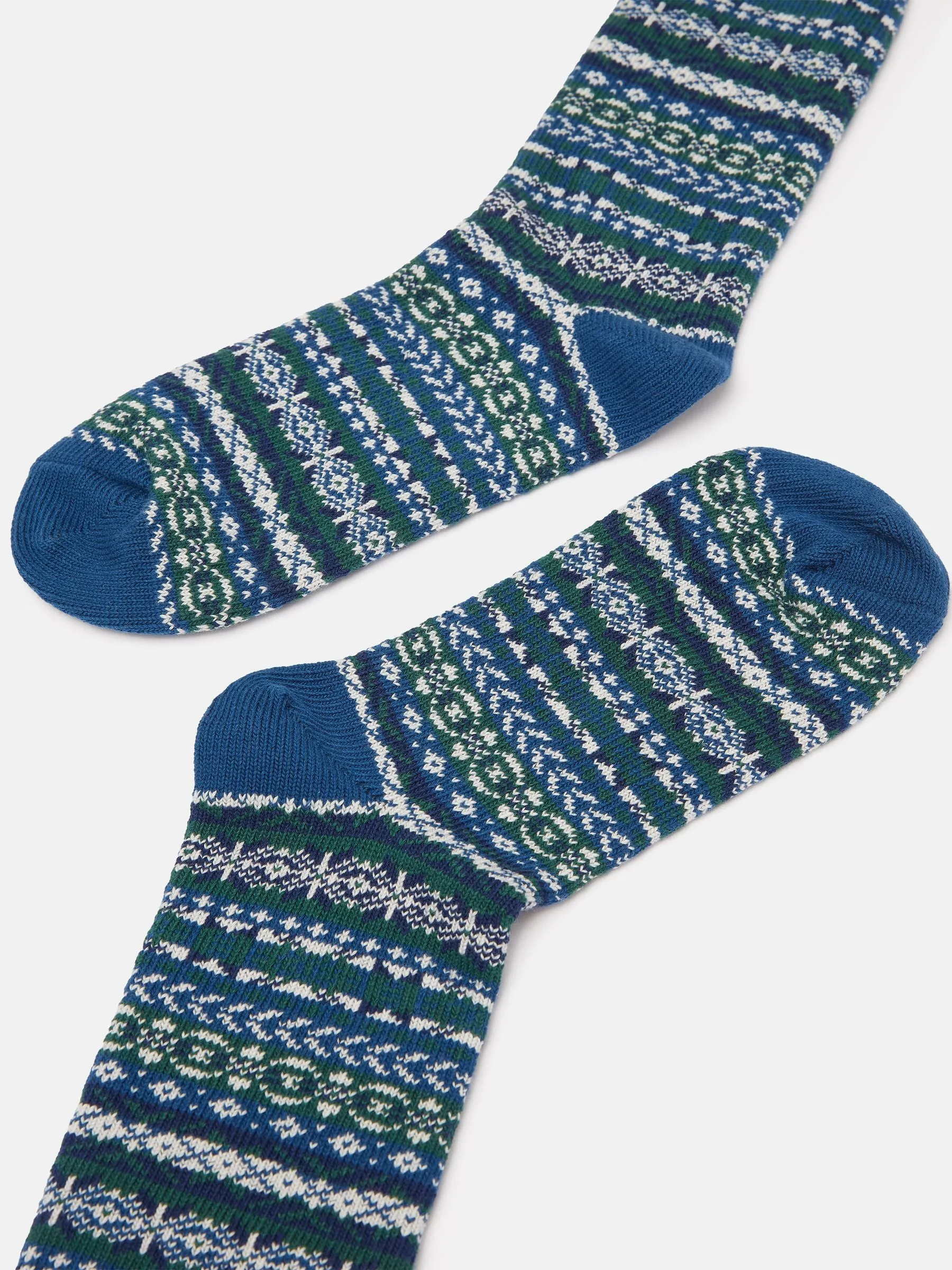 Joules Alby Fair Isle Socks