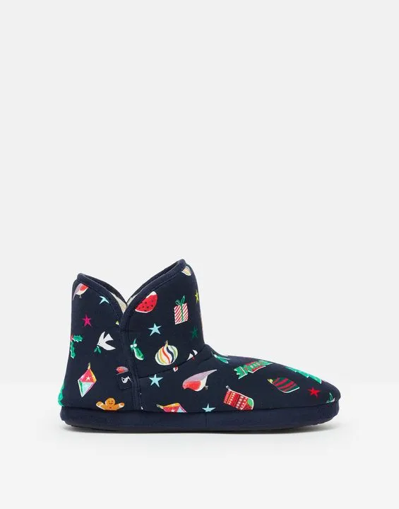 Joules Cabin Luxe Faux Fur Slipper Boots