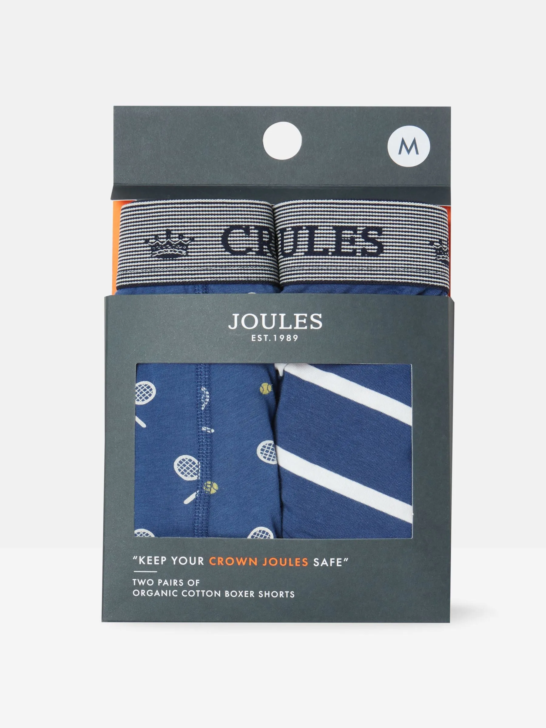Joules Crown Joules Cotton Boxers 2 Pack