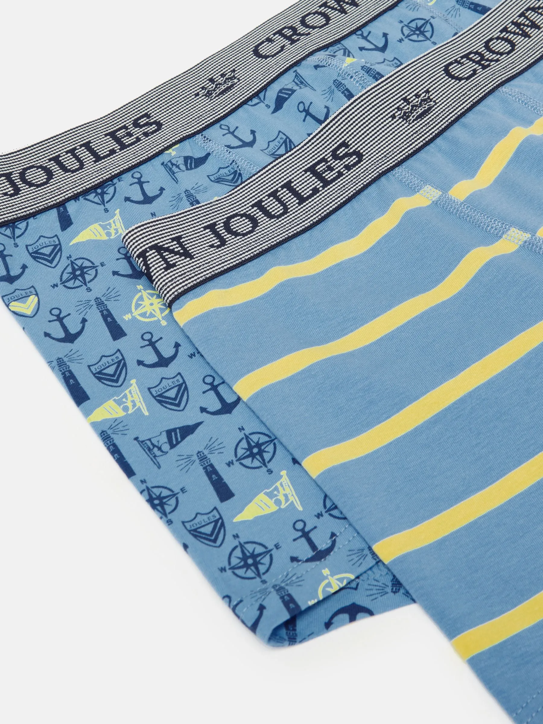 Joules Crown Joules Cotton Boxers 2 Pack