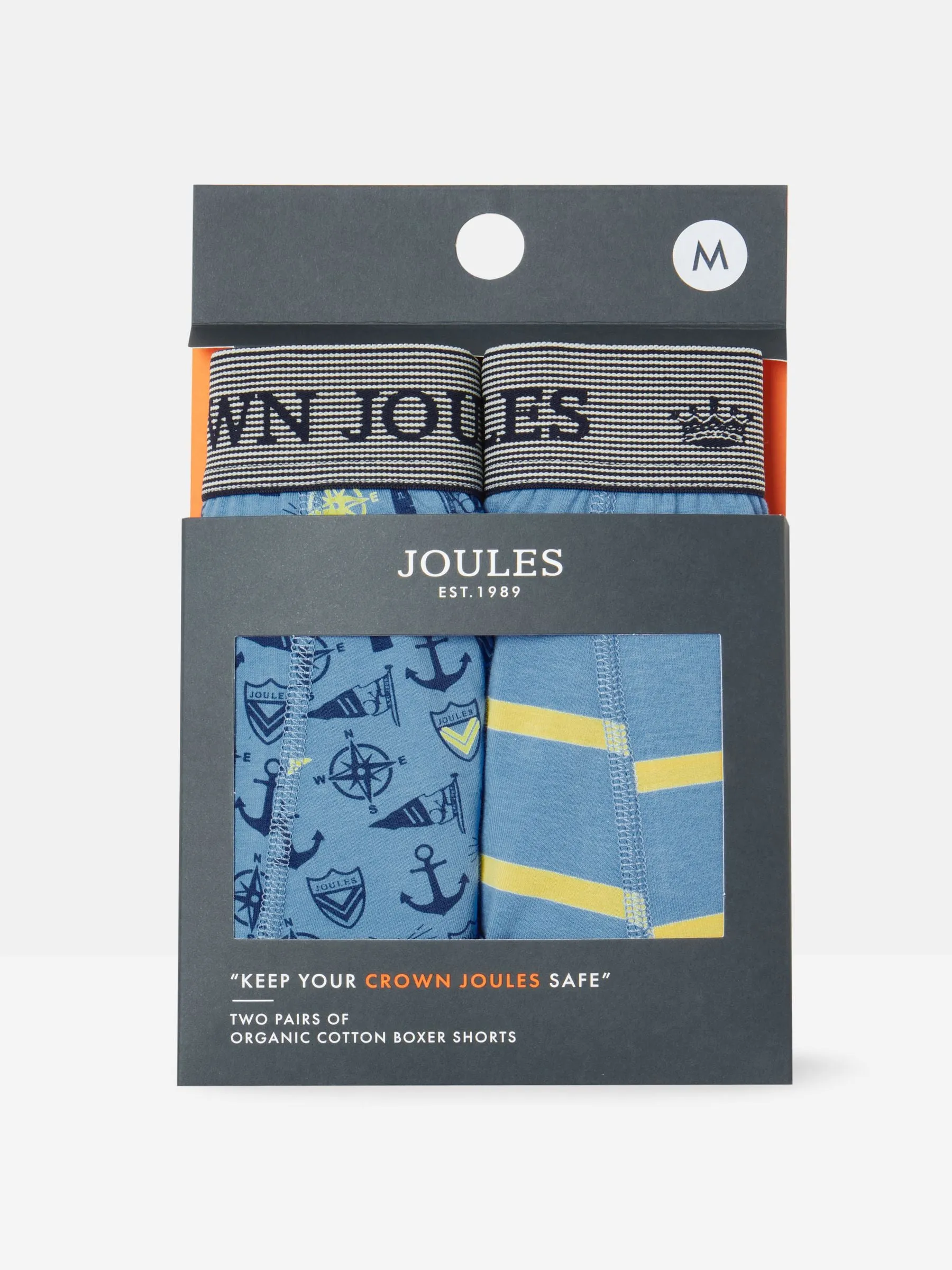 Joules Crown Joules Cotton Boxers 2 Pack