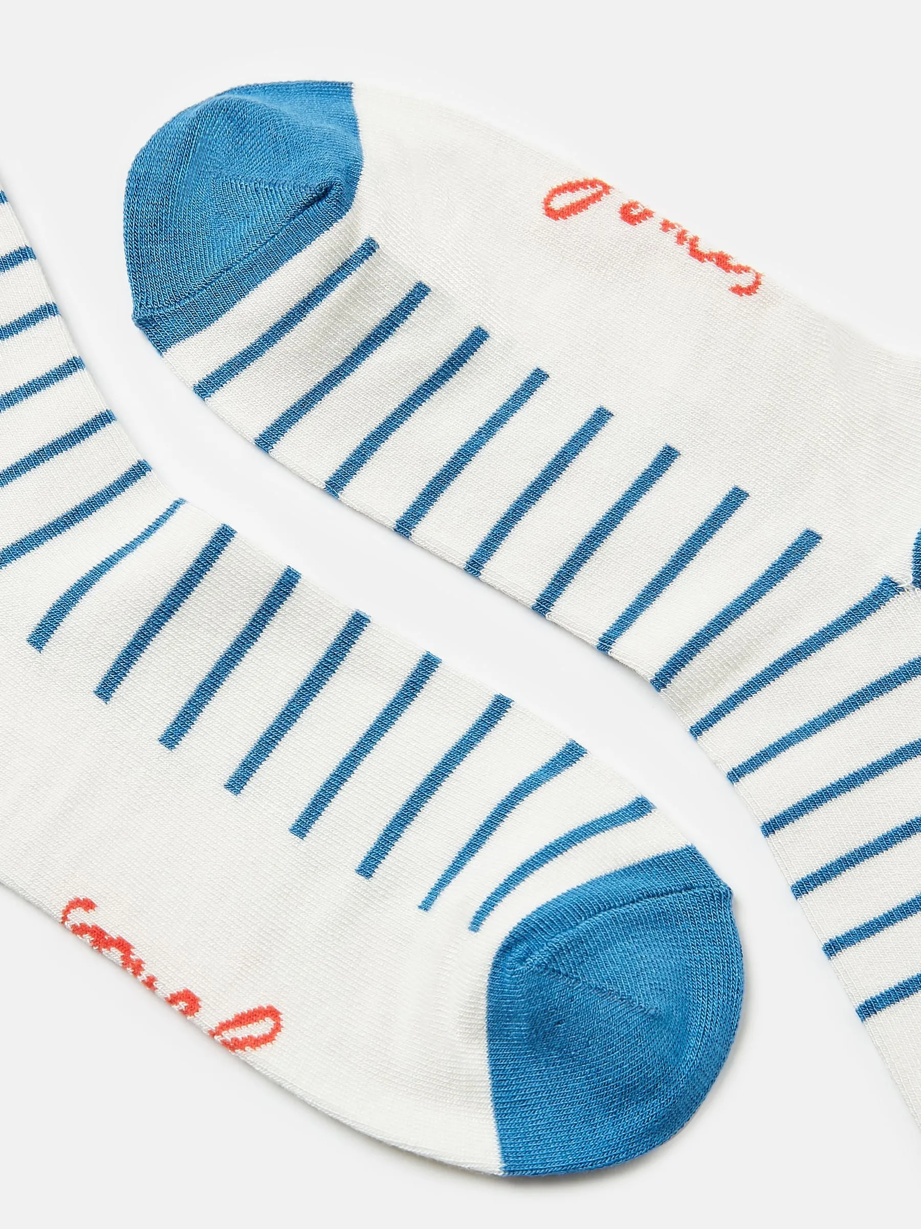 Joules Embroidered Ankle Socks