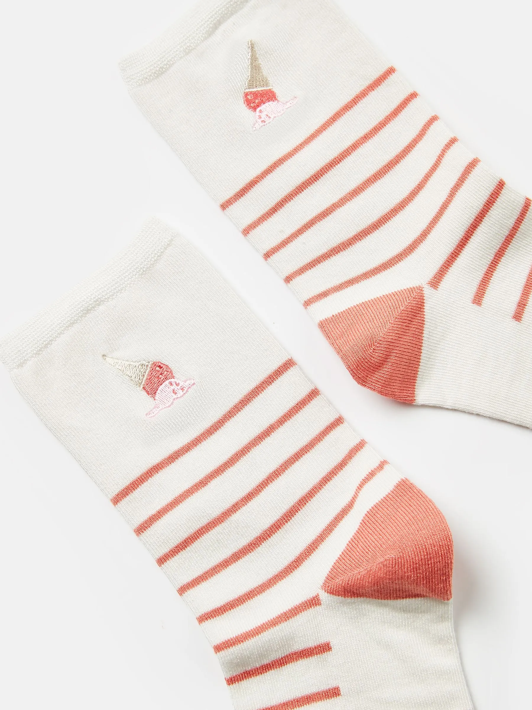 Joules Embroidered Ankle Socks