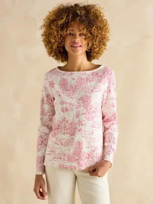 Joules Harbour Boat Neck Top