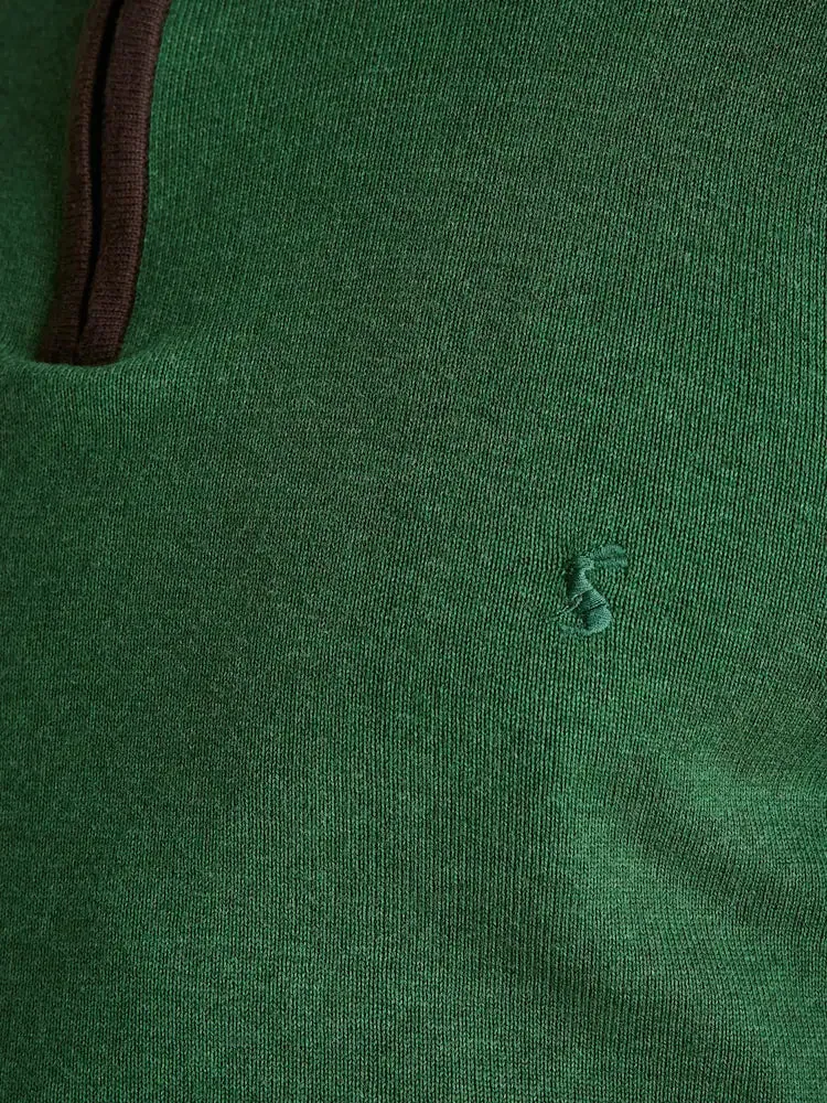 Joules Hillside Quarter Zip Funnel Neck Jumper