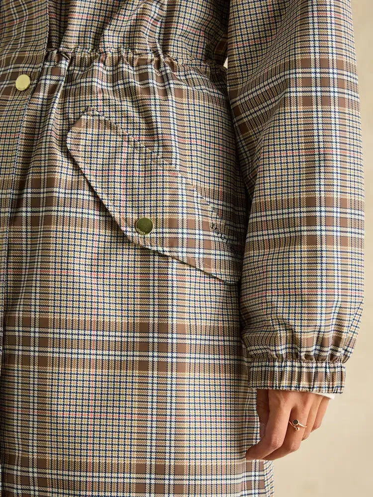 Joules Holkham Waterproof Printed Packable Raincoat
