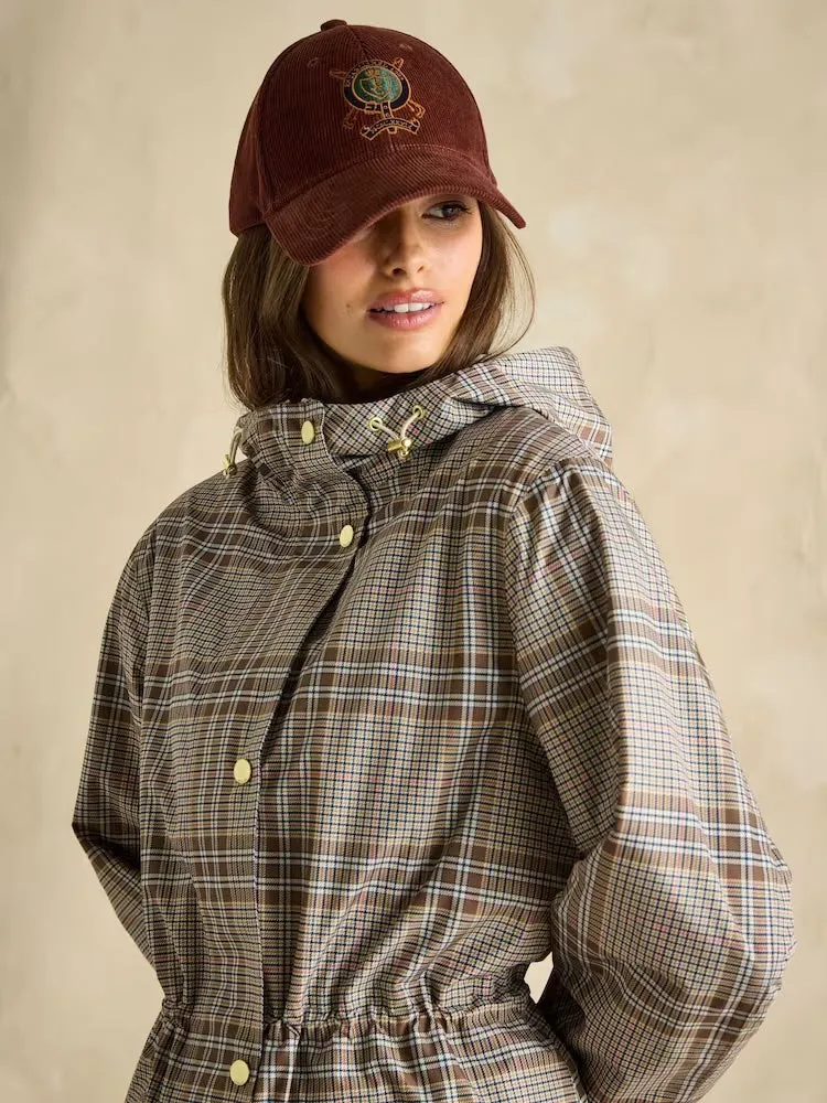 Joules Holkham Waterproof Printed Packable Raincoat