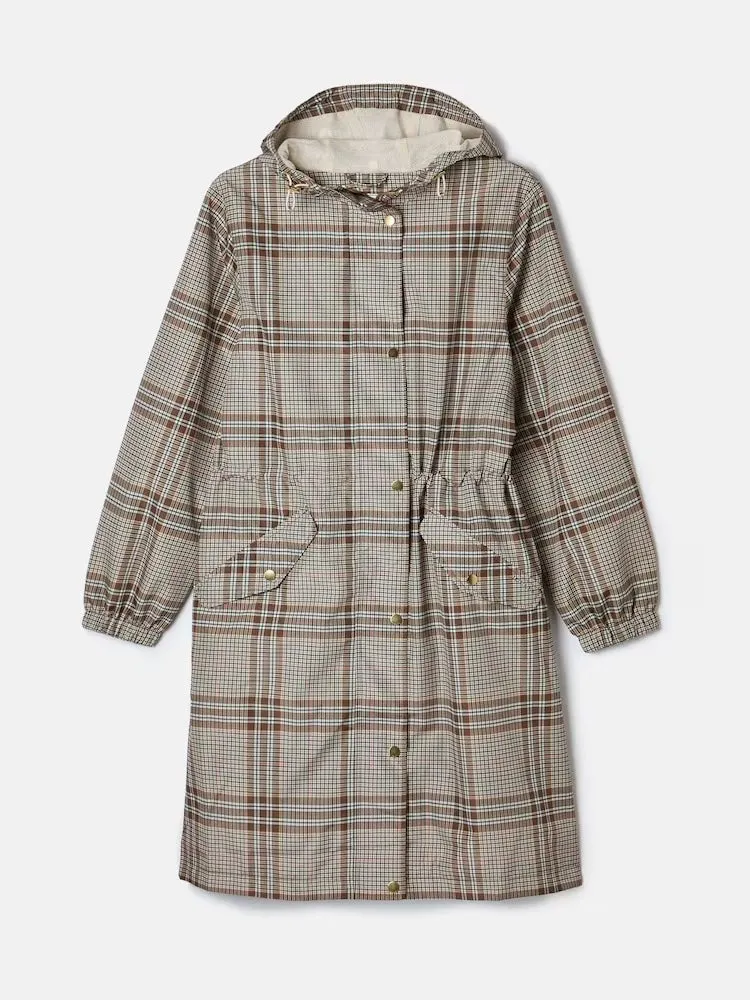 Joules Holkham Waterproof Printed Packable Raincoat