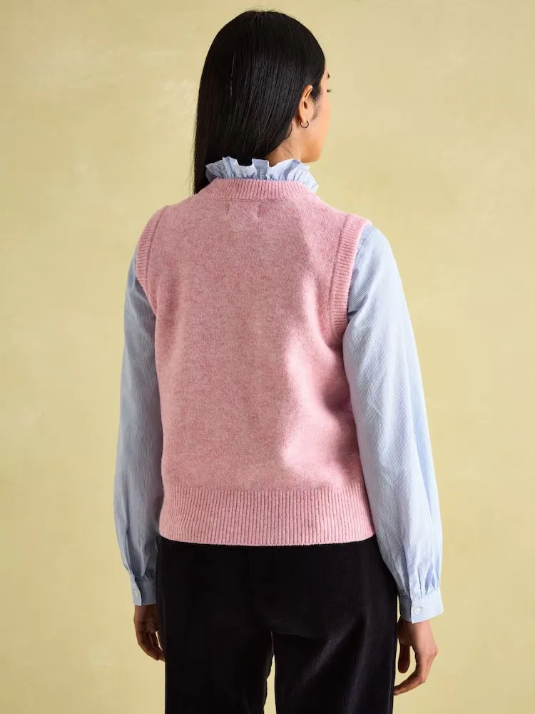 Joules Holly Knitted Vest