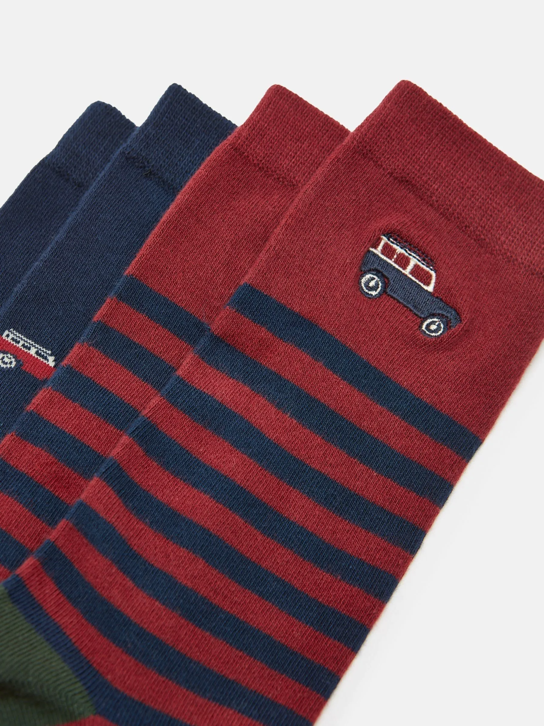 Joules Kingsbury Men's 2 Pack Socks